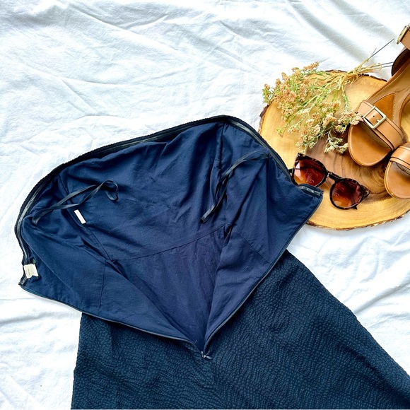 J. Crew women’s navy blue strapless dress - Picture 5 of 5